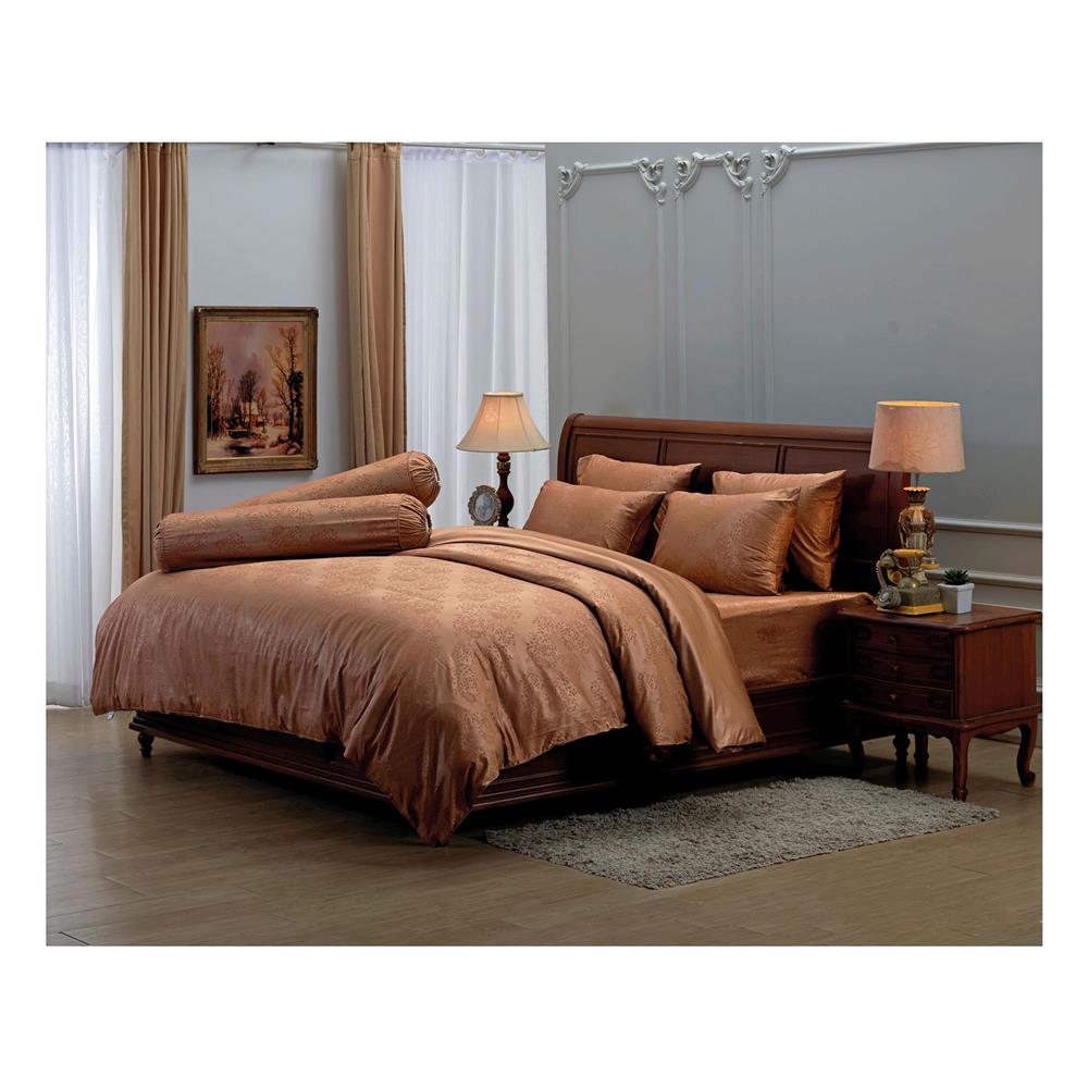 ชุดผ้าปูที่นอน 5 ฟุต 3 ชิ้น JESSICA SILKSHINE 20145-QS745