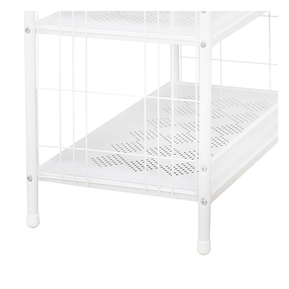 ชั้นวางของ 4 ชั้น ME LIVING RACK 75x41x124 ซม. สีขาว