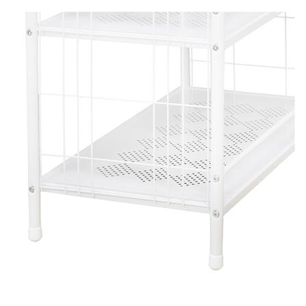 ชั้นวางของ 4 ชั้น ME LIVING RACK 75x41x124 ซม. สีขาว_2