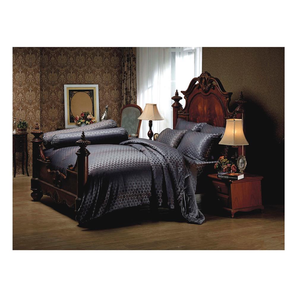 ชุดผ้าปูที่นอน 6 ฟุต 3 ชิ้น JESSICA SILKSHINE 20137-QS743