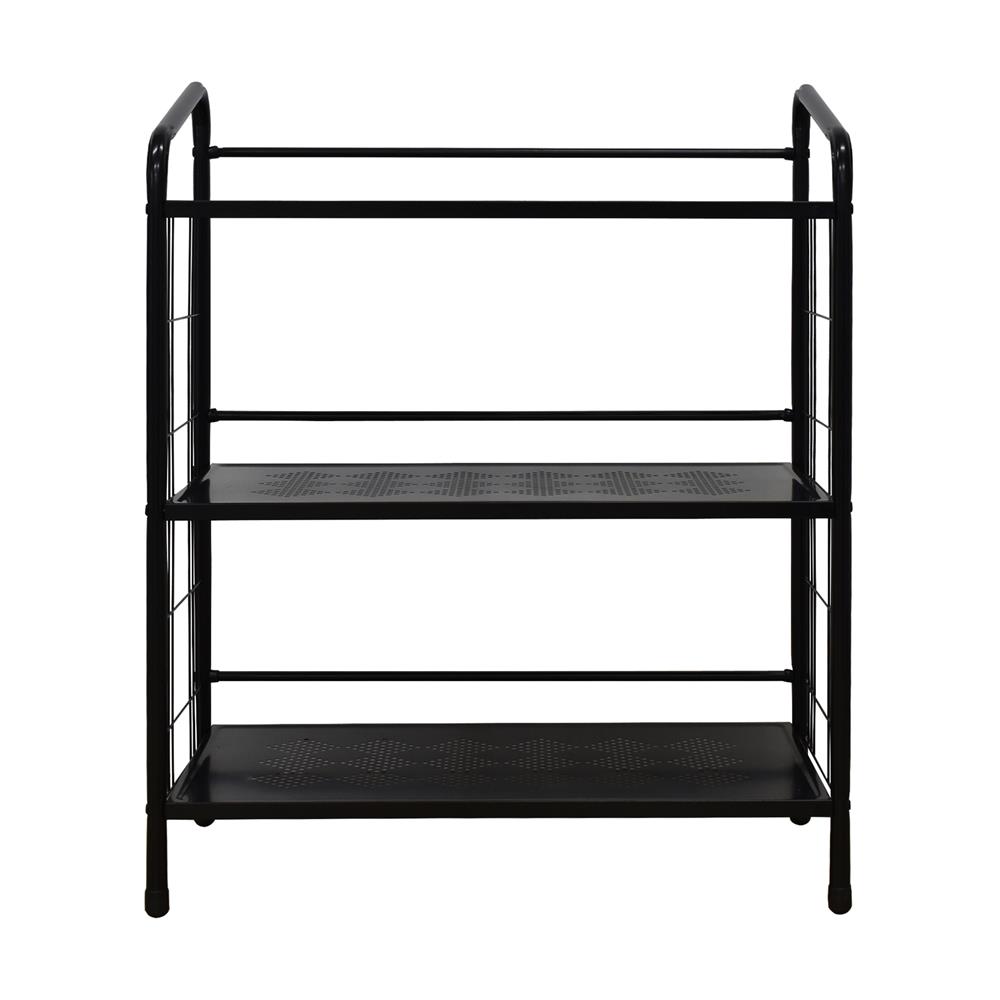 ชั้นวางของ 3 ชั้น ME LIVING RACK 75x41x92 ซม. สีดำ