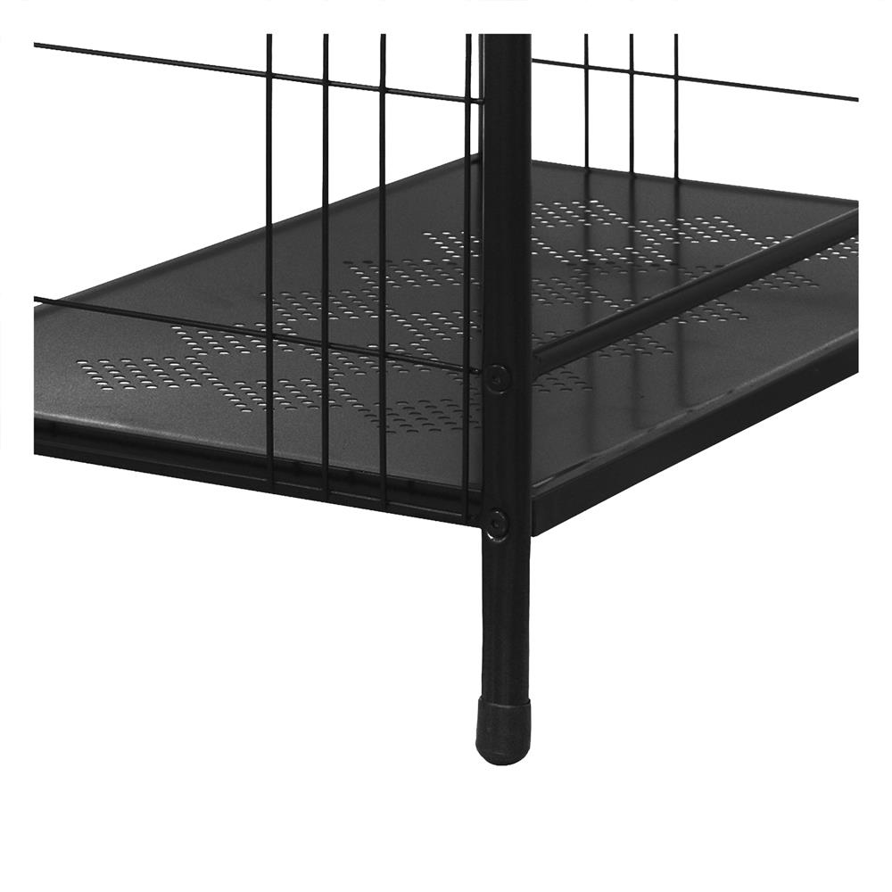 ชั้นวางของ 3 ชั้น ME LIVING RACK 75x41x92 ซม. สีดำ