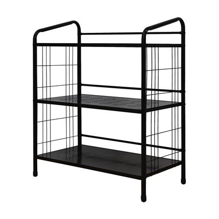 ชั้นวางของ 3 ชั้น ME LIVING RACK 75x41x92 ซม. สีดำ