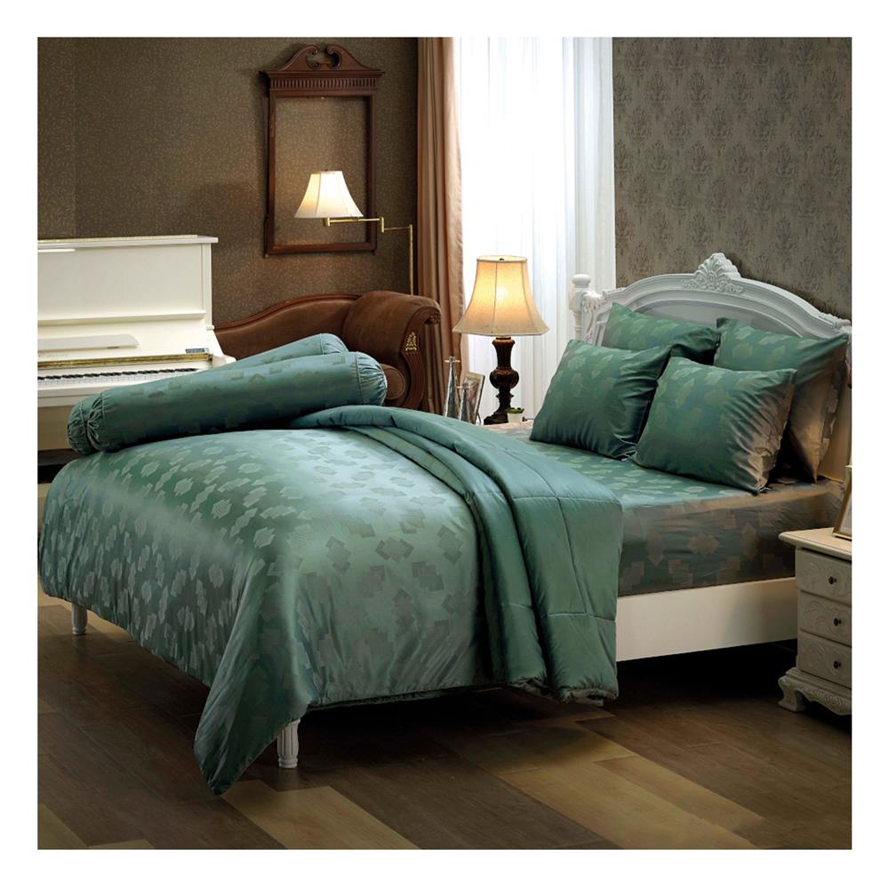 ชุดผ้าปูที่นอน 6 ฟุต 3 ชิ้น JESSICA SILKSHINE 20137-QS751