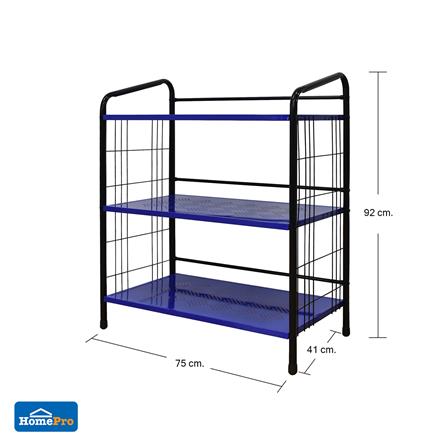 ชั้นวางของ 3 ชั้น ME LIVING RACK 75x41x92 ซม. สีน้ำเงิน_5