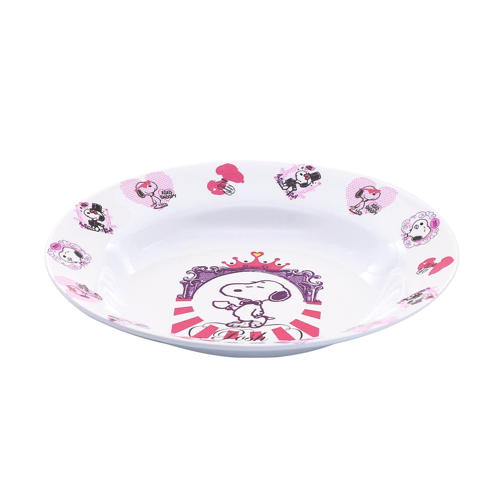 จานเมลามีนลึก 8 นิ้ว SUPERWARE SNOOPY FANCY