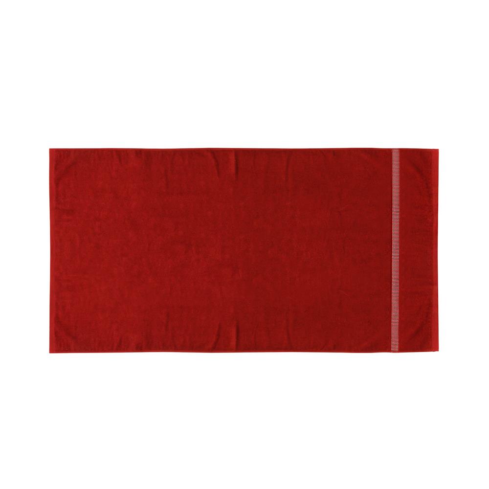 ผ้าขนหนู ME LIVING LUCIA 30X60 นิ้ว สี RED