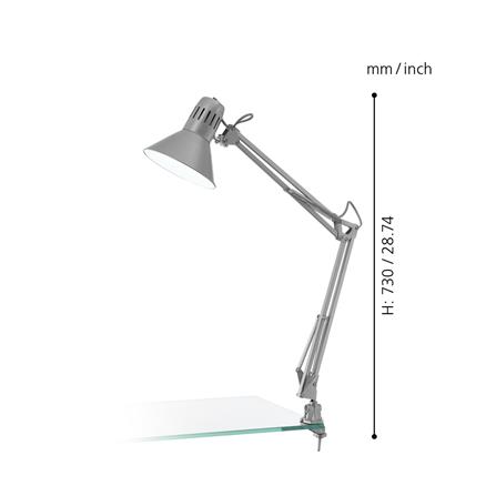 ไฟอ่านหนังสือ EGLO FIRMO 90874 สีเงิน_2