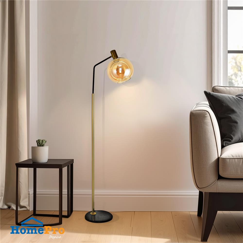 ไฟตั้งพื้น CARINI MD FHA125 สีทอง/ชา/ดำ