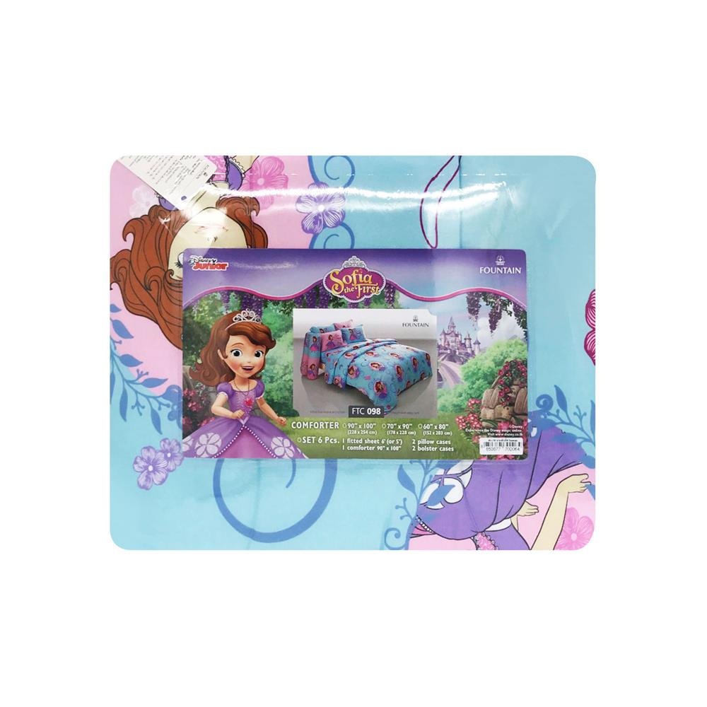 ผ้านวม FOUNTAIN SOFIA THE FIRST 60x80 นิ้ว FTC098