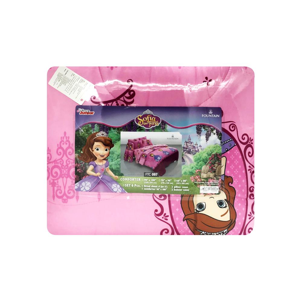 ผ้านวม FOUNTAIN SOFIA THE FIRST 60x80 นิ้ว FTC097