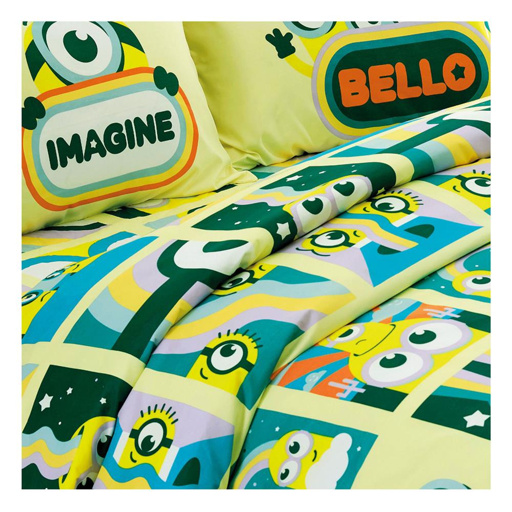 ผ้านวม FOUNTAIN MINIONS 60x80 นิ้ว FTC115