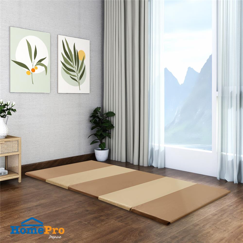 ที่นอนปิกนิก ME LIVING PIXAR 90X180 ซม. สี BROWN-BEIGE