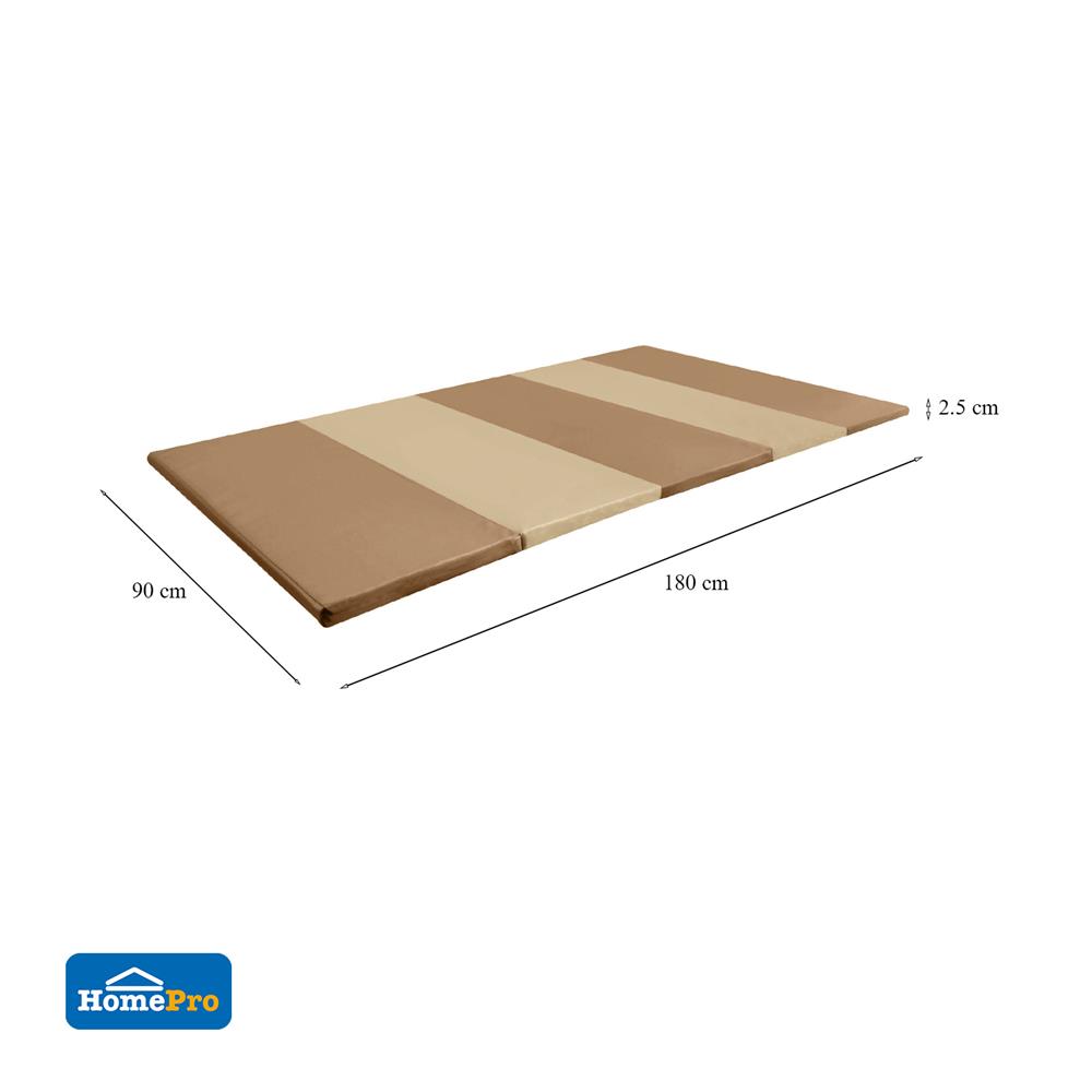 ที่นอนปิกนิก ME LIVING PIXAR 90X180 ซม. สี BROWN-BEIGE