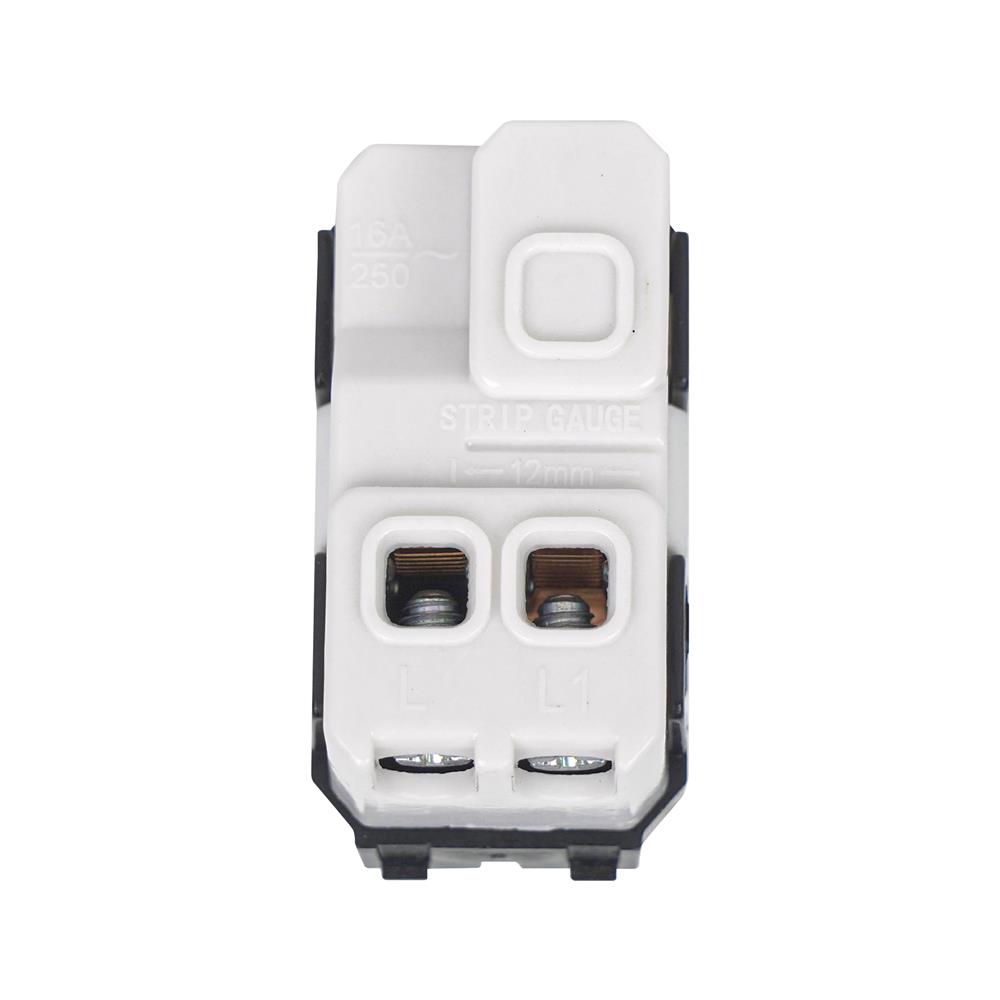 สวิตช์กดกระดิ่ง ELECKTA BASIC สีขาว