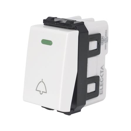 สวิตช์กดกระดิ่ง ELECKTA BASIC สีขาว_2