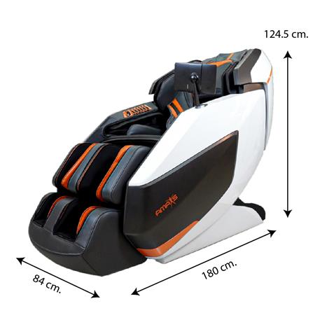เก้าอี้นวดไฟฟ้า AMAXS SPIDER 9911 สีดำ/ส้ม_4