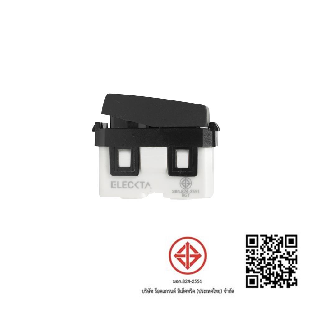 สวิตช์กดกระดิ่ง ELECKTA BASIC สีดำ