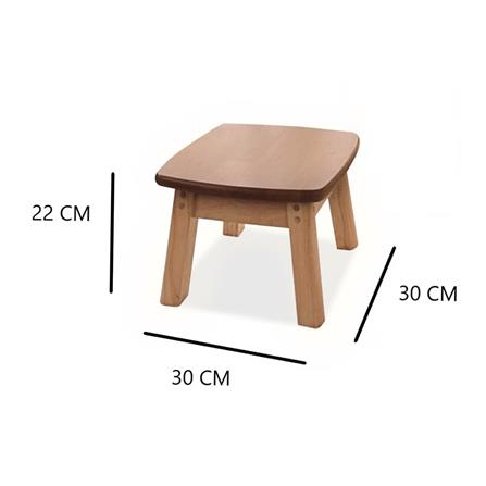 เก้าอี้ BAAN FURNITURE MINI SVEN สีน้ำตาล_2