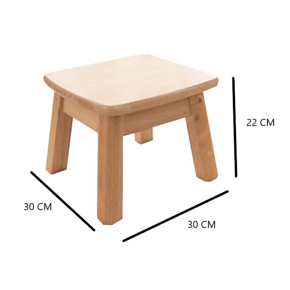 เก้าอี้สตูล BAAN FURNITURE MINI SVEN สีไม้ธรรมชาติ