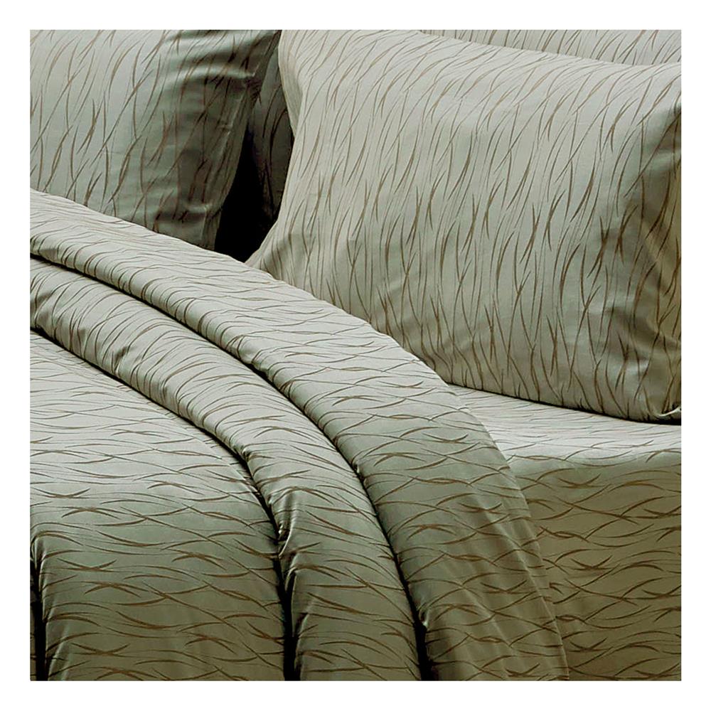 ชุดผ้าปูที่นอน 6 ฟุต 6 ชิ้น JESSICA SILKSHINE 22033-QS763