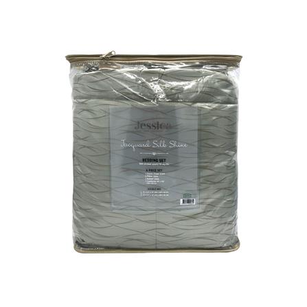 ชุดผ้าปูที่นอน 6 ฟุต 6 ชิ้น JESSICA SILKSHINE 22033-QS763_3