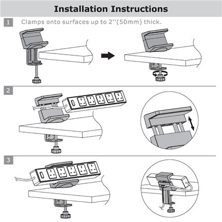 ที่หนีบปลั๊กไฟ ERGOTREND สีขาว_6