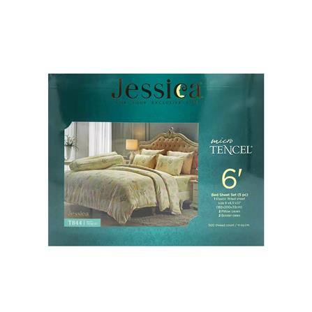 ชุดผ้าปูที่นอน 6 ฟุต 5 ชิ้น JESSICA TENCEL 20164-T844_3