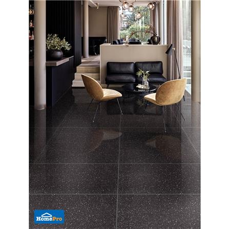 กระเบื้องพื้นพอร์ซเลน 60x120 ซม. TARA แกแล็คซี่ ดำ 1.44 ตร.ม._1