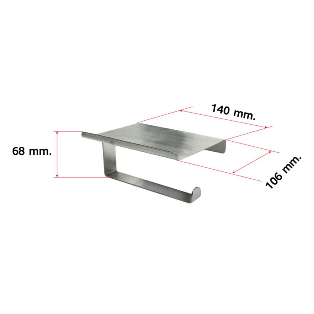 ที่ใส่กระดาษชำระ LUZERN AS-5011S สีเงิน