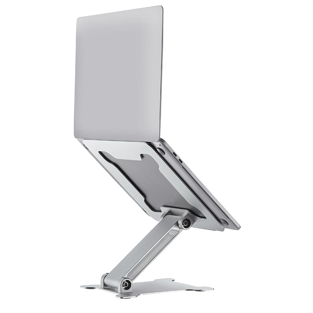 แท่นวางโน้ตบุ๊ก ERGOTREND ALUMINUM LAPTOP RISER 01 สีเงิน