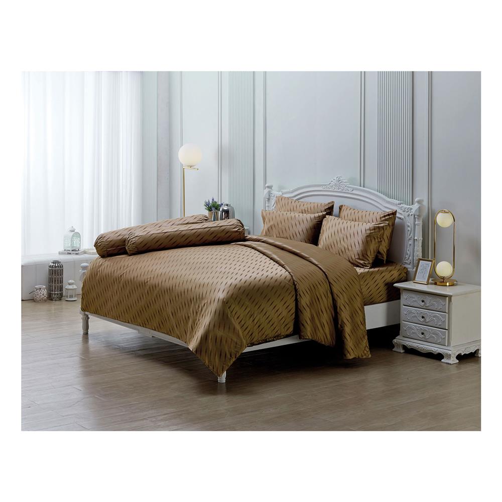 ชุดผ้าปูที่นอน 6 ฟุต 6 ชิ้น JESSICA SILKSHINE 22033-QS768