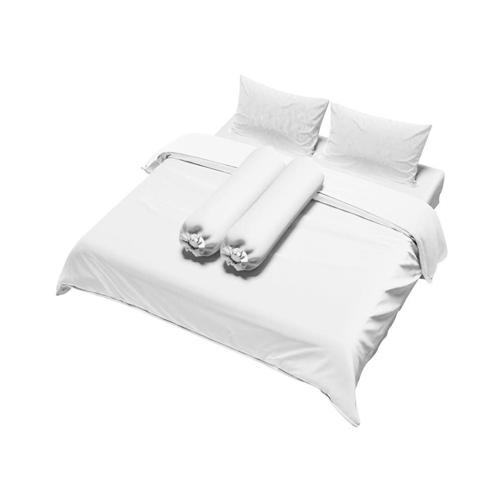 ชุดผ้าปูที่นอน 5 ฟุต 6 ชิ้น PERICO REGAL SOLID RS001