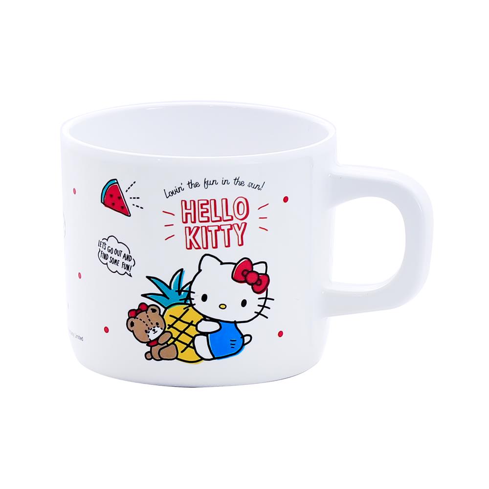 ถ้วยหูเมลามีน 300 มล. SUPERWARE KITTY SUMMER FRUITS
