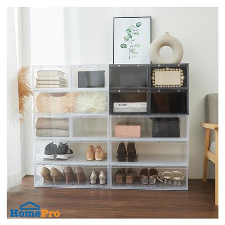 กล่องรองเท้า STACKO MAGNETIC LOCK 56X37X18.30 ซม. ใส_3