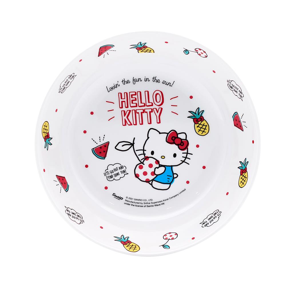 ชามเมลามีน 7.5" SUPERWARE KITTY SUMMER FRUITS