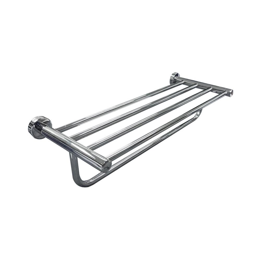 ชั้นวางพร้อมราว LUZERN AS-5012S สีโครม