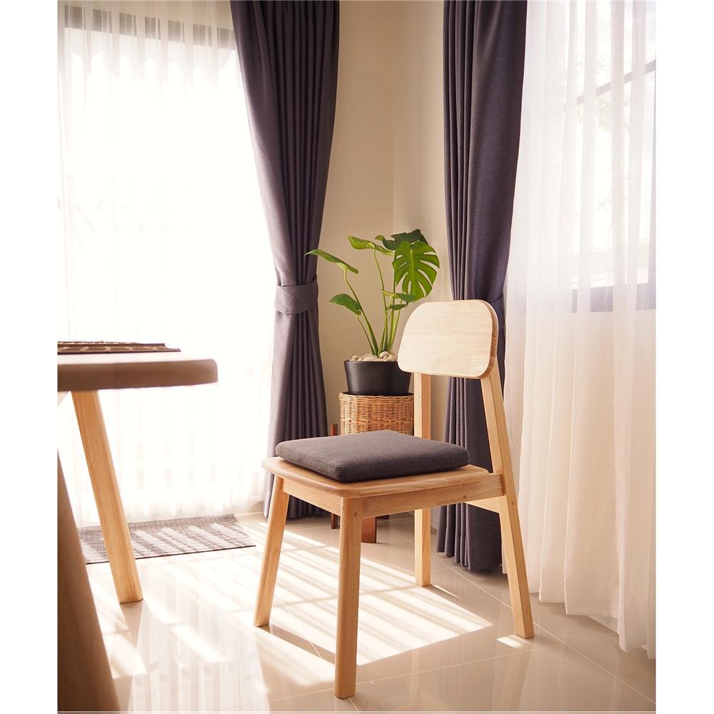 ชุดโต๊ะอาหาร 4 ที่นั่ง BAAN FURNITURE GASTON SET 150 ซม. สีไม้ธรรมชาติ