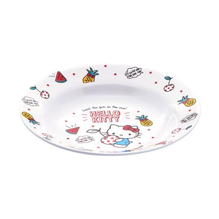 จานเมลามีนลึก 8 นิ้ว SUPERWARE KITTY SUMMER FRUITS_0