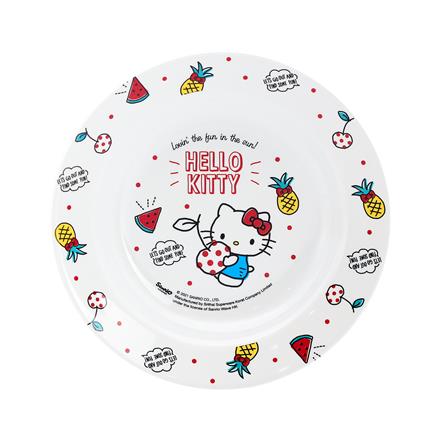 จานเมลามีนลึก 8 นิ้ว SUPERWARE KITTY SUMMER FRUITS_1