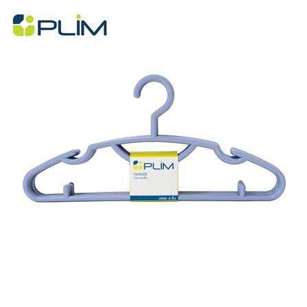 ไม้แขวนเสื้อคิงไซซ์ PLIM สีม่วงอ่อน แพ็ก 6 ชิ้น_0