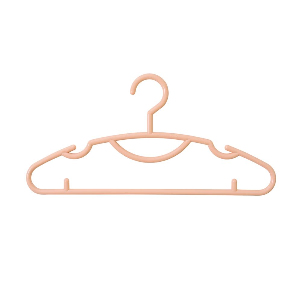 ไม้แขวนเสื้อคิงไซซ์  PLIM สีชมพูอ่อน แพ็ก 6 ชิ้น
