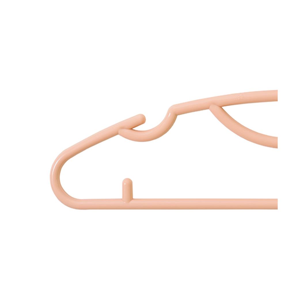 ไม้แขวนเสื้อคิงไซซ์  PLIM สีชมพูอ่อน แพ็ก 6 ชิ้น