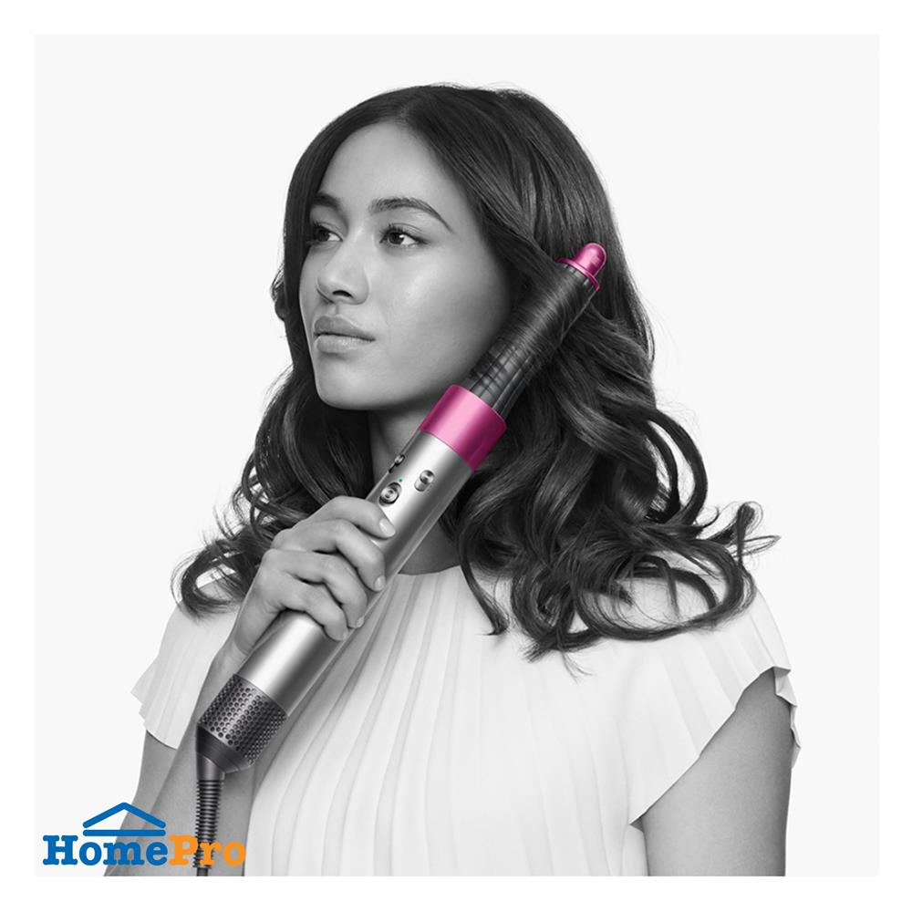 แกนม้วนผม DYSON HS05 AW CP LONG NICKEL/FUCHSIA