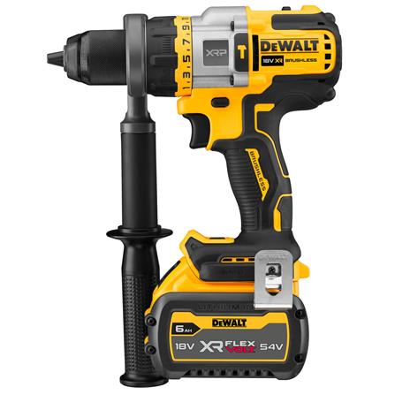 สว่านกระแทกไร้สาย (พร้อมแบตเตอรี่) DEWALT DCD999T1-B1 20 โวลต์_1