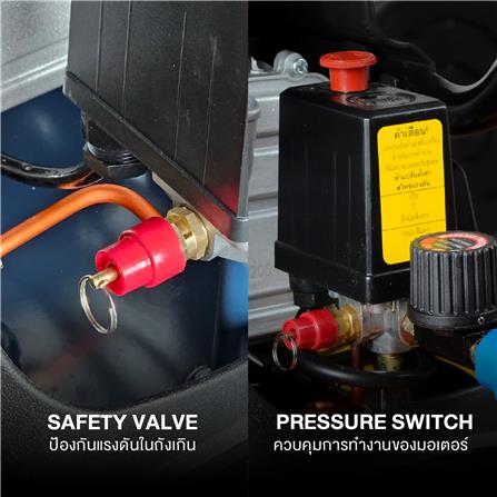 ปั๊มลมโรตารี่ ROWEL RW-RT4850 3 แรงม้า 50 ลิตร_7