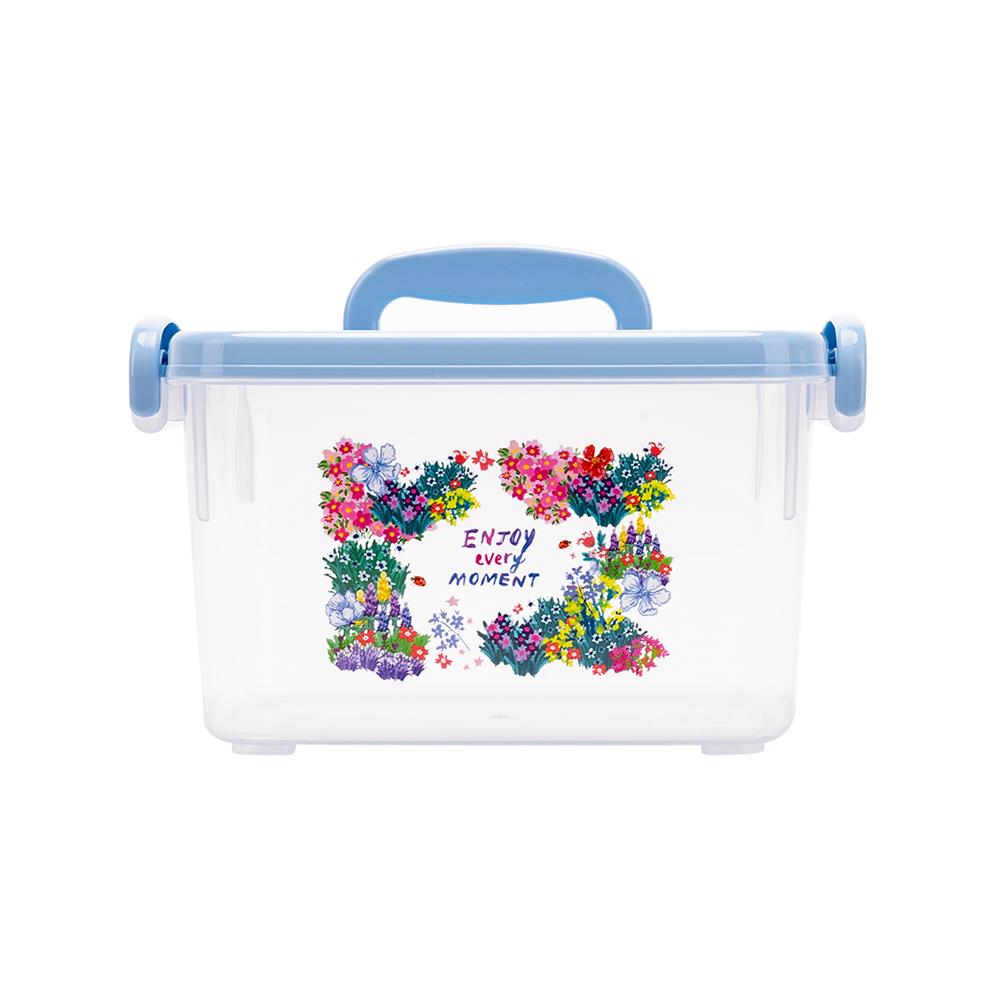 กล่องหูหิ้ว 5 ลิตร STACKO JEEP 18.5X27.5X15.5 ซม. สีฟ้า