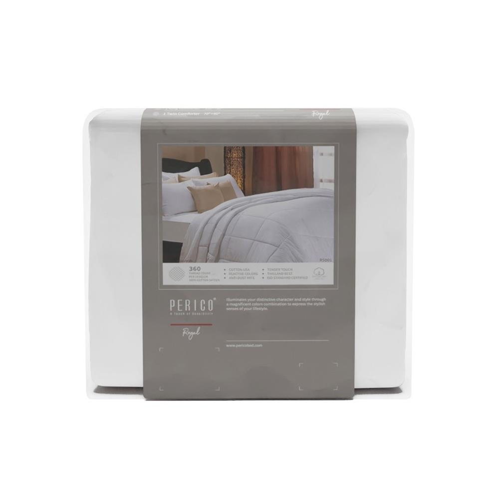 ชุดผ้าปูที่นอน 5 ฟุต 3 ชิ้น PERICO REGAL SOLID RS001