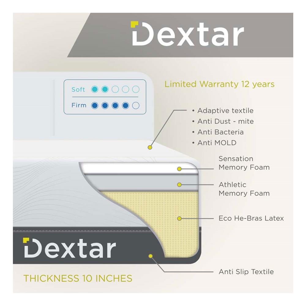 ที่นอน 5 ฟุต DERMA MERCY DEXTAR