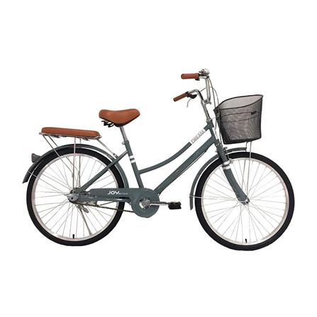 จักรยานแม่บ้าน 24 นิ้ว JOY BICYCLE DREAM สีเทา